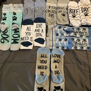 Set of Dog Mom socks